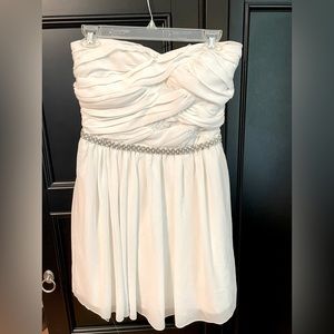 City Studio white shirt dress size 9